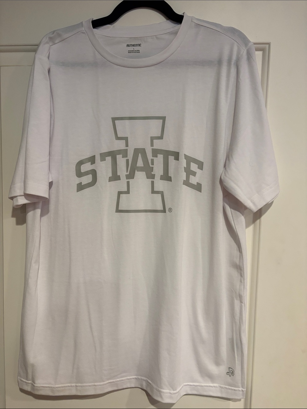 White Iowa State ‘State I' soft T-Shirt